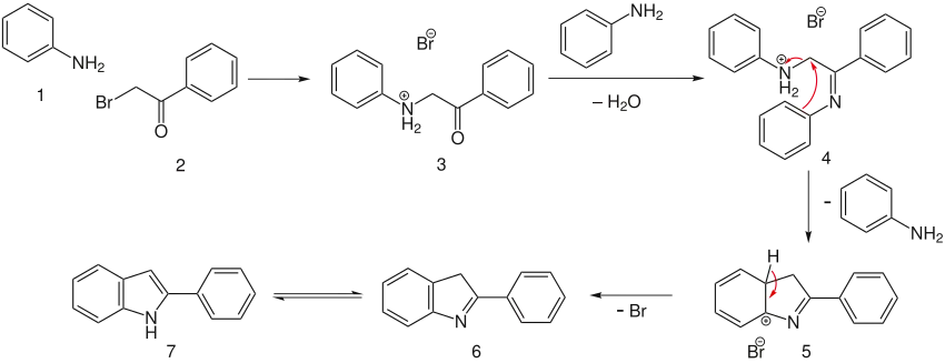 The mechanism of the Bischler-Möhlau indole synthesis