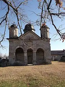Old church at the Ariceștii Rahtivani cemetery