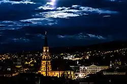 Cluj-Napoca (Hungarian: Kolozsvár, German: Klausenburg)