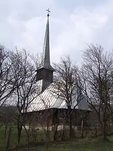 Wooden church in Poieniţa