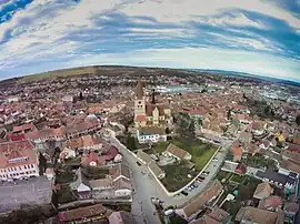 Panorama of Cisnădie