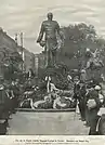 Dresden: Ceremonial unveiling of the Bismarck Monument by Robert Diez in 1903 (1946-1947 damaged and despoiled)