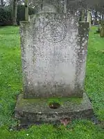 Grave of Major William Davidson Bissett