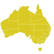Diocese is in the south east of Australia.
