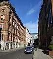 Berey's Buildings, left, Bixteth Street(1864; Grade II)