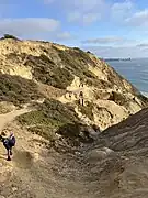Black's Beach Trail from Gliderport