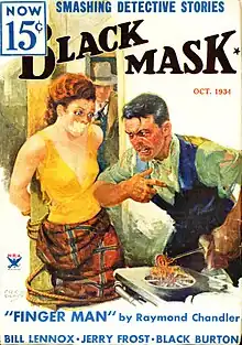 October 1934, featuring Raymond Chandler