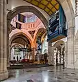 View of Transept and Sanctuary, showing the organ