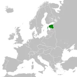 Republic of Estonia within Europe (1929-1938)