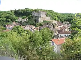A general view of Blanquefort-sur-Briolance