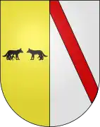 The coat of arms of the Basque Family Ariño of Navarre