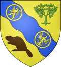 Coat of arms of Saint-Laurent-de-Brèvedent