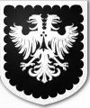 Escutcheon of the Hoare baronets of Barn Elms