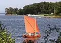 Blekingeeka, a type of small boat traditionally used in the archipelago area.