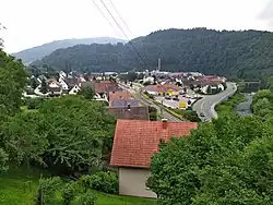 View over Hilpertsau