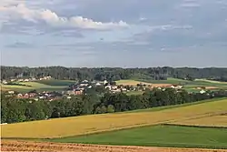 Höhnhart as seen from the Grindlsberg