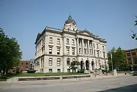 McLean County History Museum (formerly McLean County Court House) in Downtown Bloomington