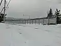Blow-off snow fence (Self standing type-3)