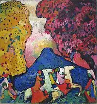 Blue Mountain, 1908–09, Solomon R. Guggenheim Museum, New York