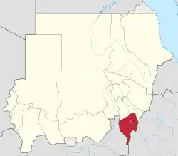 Wad el-Mahi is located in Sudan
