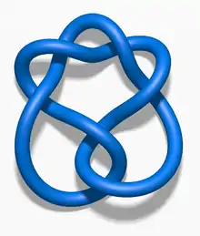 Four half-twists  (stevedore knot, 61)