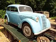Opel Kadett "Limousine" 11234, with the 1937 front. The grill was restyled for 1938.
