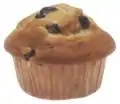 Blueberry muffin, a common flavor