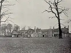 Blythe Hall as shown in sale advert in December 1923