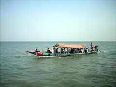 Boat on Chilika