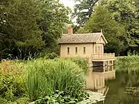 Boathouse at Belton House, by Anthony Salvin