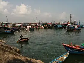 A port in Quy Nhon.