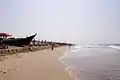 Boats at Calangute Beach