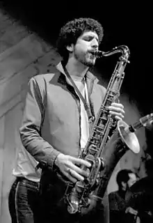 Berg playing in Cedar Walton's quartet at Bach Dancing & Dynamite Society (The Douglas Beach House), Half Moon Bay, California, November 30, 1980