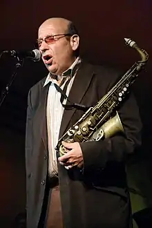 Bob Mover performing at Ghent Jazz Festival in 2008