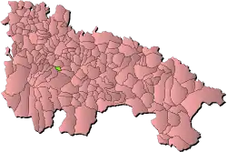 Location in La Rioja