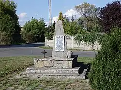 Jan Mertka monument in Boczków