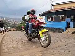 Boda boda in Rwanda