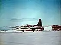 USAAF B-17E taking off