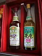 Deuljjuk-sul (bog bilberry liquor) and jindallae-sul (Korean rhododendron liquor) produced in North Korea