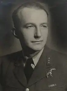 Bohdan Arct while serving in the RAF