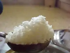 White rice, boiled
