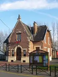 The town hall of Boiry-Becquerelle