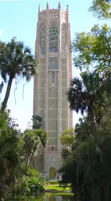 Bok Singing Tower (1927–29), Lake Wales, Florida.