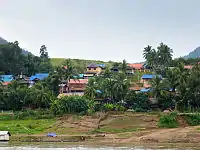 Village on the Mekong River