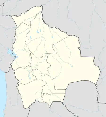 Omereque Municipality is located in Bolivia