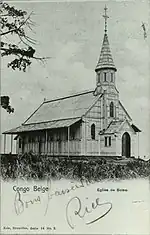 Church of Boma, which still exists; oldest in the country