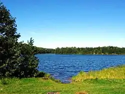 Lake in Bondarsky District