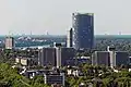 Bonn with Cologne's skyline