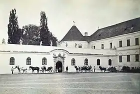 The castle in 1890