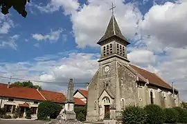 The church in Bonzée